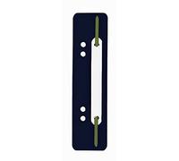 Durable Flexi Filing Strip Fasteners, Pack of 250, Black | Binding Strips 34 x 150mm with Universal Punching, Robust Plastic, Built to Last, for Organising Folders, Made in Germany