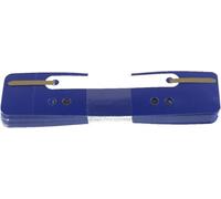 Durable Flexi Filing Strip Fasteners, Pack of 250, Dark Blue | Binding Strips 34 x 150mm with Universal Punching, Robust Plastic, Built to Last, for Organising Folders, Made in Germany