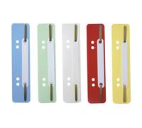 Durable FLEXI Punched Filing Strip Binding Clip Bar Tab | 25 Pack | Assorted