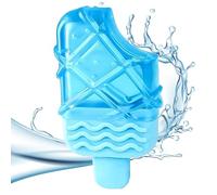Durable Flexible Rubber Material, Dog Cooling Teething Toy - Professional Grade Equipment, Fun Refillable Dog Ice Bar, Advanced Relief Support System | Reliable Sturdy Aid For Summer