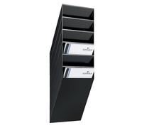 Durable Flexiboxx Literature Holder 6 A4 Portrait - Black
