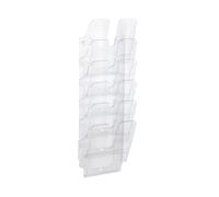 Durable Flexiplus Literature Holder A4 6 Compartments Clear 1700008401