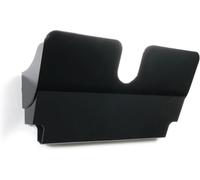 Durable FLEXIPLUS Magnetic A4 Landscape Leaflet Holder - Black - Magnetic Wall Mounted Document Holder - Use as a Leaflet Stand, Menu Holder, Paper Storage, etc.