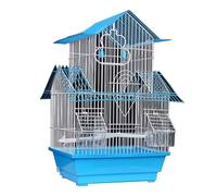 Durable Flight Parrot Cage - Spacious Design for Safe Bird Play - Ideal for Parakeets, Cockatiels, Conures, and More
