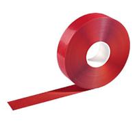 Durable DURALINE STRONG Floor Marking Tape - Self-Adhesive & Anti-Slip Marking Tape - 30 Metre Roll - Perfect for Marking Safety Hazards in Warehouses - Red