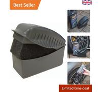 Durable Foam Tire Dressing Applicator with Protective Case - Ideal for All Tires