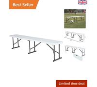 Durable Folding Bench with High Weight Capacity - Ideal for Events & Daily Use