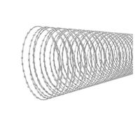 Durable Galvanized Steel Barbed Wire Garden Fence - Heavy-Duty DIY Perimeter Security Solution for Maximum Protection & Longevity