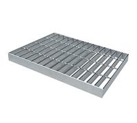 Durable Galvanized Steel Drain Grate for Outdoor Garden Garage Floor Drainage