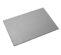 Durable Genuine Leather Non-Slip Desk Mat Pc Keyboard Pad - 65X45 Cm - Grey