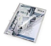 Durable Glass-Clear A4 Presentation Folder | Ideal for Storing Both Punched and UnPunched Documents | Pack of 25 Transparent Document Folders