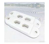 Durable Go Kart Barrier Track for Water, Waterway Obstacle Barrier for Go-Karting, Boats, And Racing At Lakes, Rivers & Shoals(White)