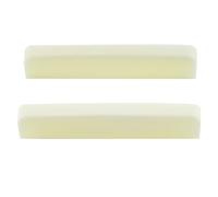 Durable Guitar Nut Jumbo Bone Nut Blank | Pro Universal Jumbo Bone Nut Blank For Acoustic And Electric Guitar (Set Of 2)(Ivory Color)