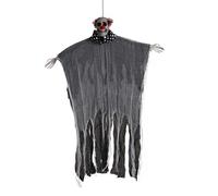 Durable Halloween Party Specter Clown Face in Gauze for Haunting Home Decoration