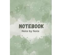 Durable Hardcover Notebook - School & Office Ready: 8.25 x 11 in, 200 lined pages, ideal for studies and work
