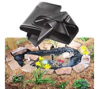 Durable HDPE Pond Liner 2x2m, 3x5m, 4x6m - Flexible, Weather-Resistant Membrane for Fish Ponds, Fountains & Streams - Easy to Cut Garden Lining, Impermeable & Long-Lasting