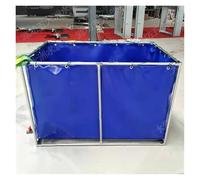 Durable Heavy-Duty Foldable Fish Pond - Scratch-Resistant Waterproof Tarp for Water Storage Fish & Shrimp Bing Hydroponic Gardening (0.8 x 0)