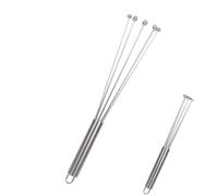 Durable High Grade Fouet En Acier Inoxydable Batteur À Œufs Manuel -, Professional Portatif Facile À Fouetter Cuisine Ustensile, Guard | Reliable Aid for Battre Mélanger Préparer Pâtisserie Gâteau