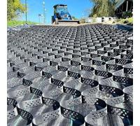 Durable HighDensity Polyethylene Gravel Grid for Soil Stabilization HeavyDuty Ground Reinforcement for Greenhouses Garden Shed Foundations Pathways & Landscaping Projects