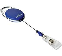 DURABLE Holder Identity Style Bracket Blue Push Button Pass-Down Buckle832407