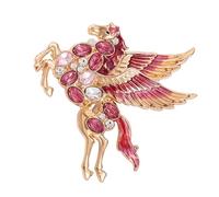 Durable Horse Brooch that adds shine and style to your wardrobe made of high quality alloy materials. Elegant horse pin elegant brooch, Einheitsgröße, As described