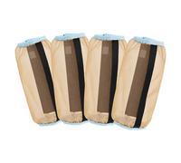 Durable Horse Leg Wraps Protective Gear for Equine Sports Training and Riding Breathable Supportive Accessories for Stable Use (Khaki, One Size)