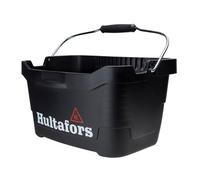 Hultafors Tool Bucket 15 litres I I Holds up to 100 kg | Ergonomically Shaped Ultra-Strong Construction Bucket I Made in Sweden I 590101