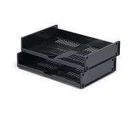 DURABLE Hunke & Jochheim OPTIMO Letter Tray DIN A4 Landscape Format 324 x 62 x 230 mm Anthracite