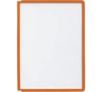 DURABLE Hunke & Jochheim Sherpa Panel Display Panel A4 Polypropylene A4 Orange