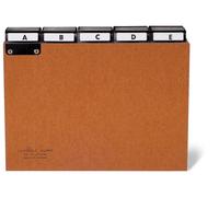 Durable Index Divider A-Z A5 Made of PressBoard Chrome Plated Plastic Covere