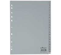 Durable Index Dividers with Printed & Coloured Tabs Tabs Numbers 1-31 Made o