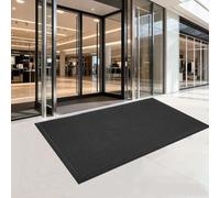 Durable Indoor Outdoor Door Mat 3' X 4' Commercial Floor Mat for Entryway, Large Heavy Duty Dirt Trapping Front Door Mat Outside Entrance, Commercial Grade High Traffic Rug, Non-Slip Backing Rubber