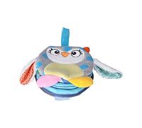 Durable Infant Books Soft Crinkle Book for Babies Learning and Sensory Skills 1 Piece (Owl)