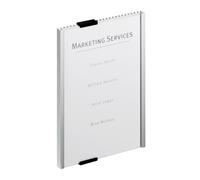 Durable Info Sign Acrylic Aluminium Silver