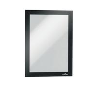 Durable Duraframe Self-Adhesive A5 Black (Pack of 2) 487101