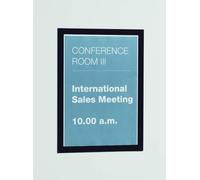 Durable Duraframe Self Adhesive A4 Black (Pack of 2) 4872/01