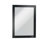 Durable Infoframe Duraframe Self-Adhesive A5 Black (Pack of 2) 487101