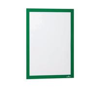 Durable Infoframe Duraframe Self Adhesive Frame A4 Green (Pack of 2) 487205