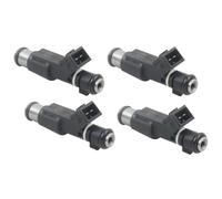 Durable Injector For Peugeot 307 406 407 607 806 807 For 1984.E2 4Pcs Petrol Fuel Injector Accessories Nozzle With Cap Replacement Accessories Set
