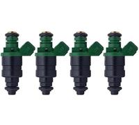 Durable Injector for SEAT for Skoda 4PCS 037906031AA Fuel Injector Nozzle Crude Oil Car Gasoline Nozzle Removal Tools Replacement Accessories