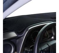 Durable interior Car Inner Dashboard Cover Dash Mat Cape Carpet Pad Cushion 2 Layers For Ford For Edge/For Endura 2015-2019 LHD RHD(Black LHD)