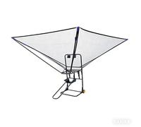 Durable Iron Frame Basketball Rebounder Net - Built for Long-Term Training Use, Rustproof Construction Withstands Seasons of Outdoor Exercise