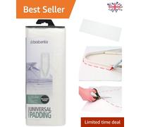 Brabantia Felt Padding Ironing Board Underlay, Universal, White