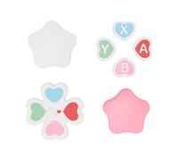 Durable Joystick Cover, Abrasion Resistant, White, A | Protective silicone cap Breathable and easy to maintain NSW2 suitable for gaming Precise grip