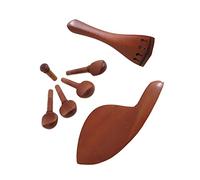 Durable Jujube Wood Violin Accessories Kit Tailpiece Tuning Peg End Pin Professional Violin Accessories (Color : 1/2)