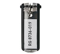 Durable Key Clips - Pack of 6 Innovative key Clips for Clear and Easy Organisation of Keys - Ideal for Use with DURABLE Key Safes