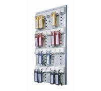 Durable Key Organisation Board 24 | Holds 24 Key | Includes 6 Key Clips