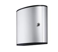 Durable Key Safe 72 Lock Box | Holds 72 Keys | Includes 6 Key Clips in Silver Durable Silver