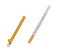 Durable Label Window, Pack of 10, 200 x 15mm, Transparent | Removable Blank Inserts, Easy to Cut to Length, for Shelves and Drawers, Insert Labels from the Side, Made in Poland