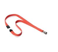 Durable Soft Premium Neck Lanyards with Clip and Safety Release| 10 Pack | Coral